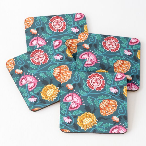 Item preview, Modern Indian Chintz - Colorful designed and sold by TigaTiga.