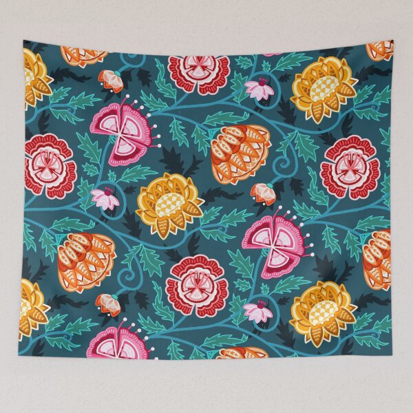 Item preview, Modern Indian Chintz - Colorful designed and sold by TigaTiga.