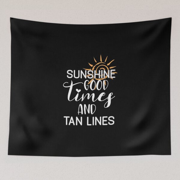 Item preview, Sunshine Tan Line Travel Shirt Summer Good Vibe  designed and sold by youssefattigui.