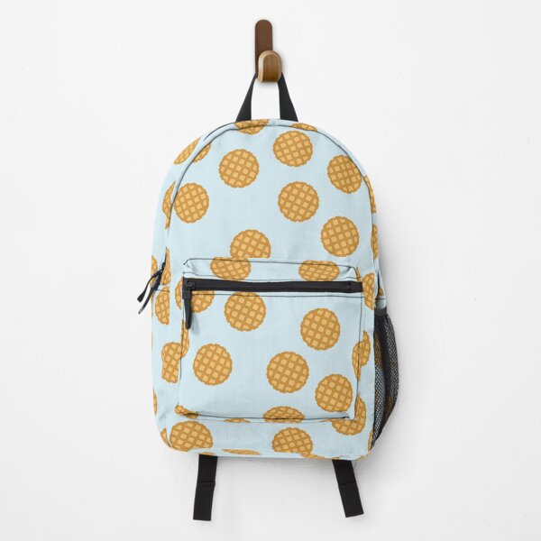 Item preview, Cute Waffles on Blue Background designed and sold by kapotka.