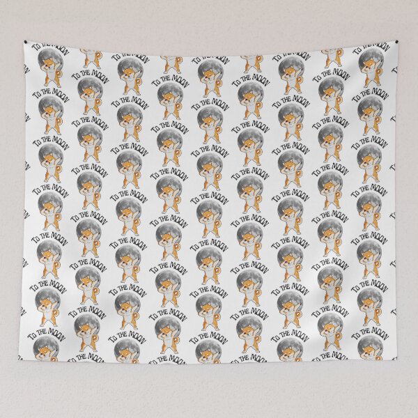 Item preview, Shiba Inu To The Moon designed and sold by MagicArtworks.