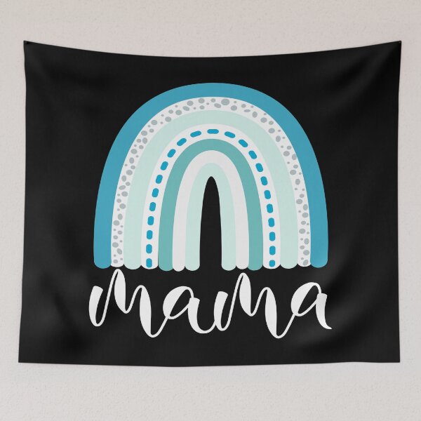Item preview, Cute Blue Rainbow Mama designed and sold by Mariv19.