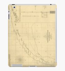 Vintage Map of The Florida Keys (1861) iPad Case/Skin