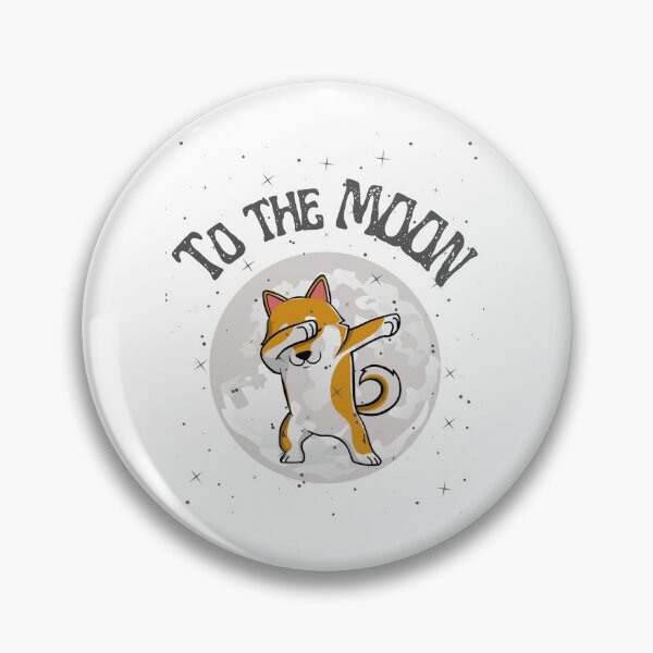 Item preview, Dab Dog Shiba Inu To The Moon Cryptocurrency  designed and sold by MagicArtworks.