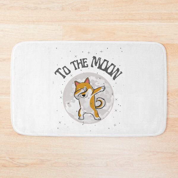Item preview, Dab Dog Shiba Inu To The Moon Cryptocurrency  designed and sold by MagicArtworks.