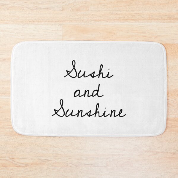 Item preview, Sushi and sunshine, Asian food, Summer, Joy quote designed and sold by cyhdesign.