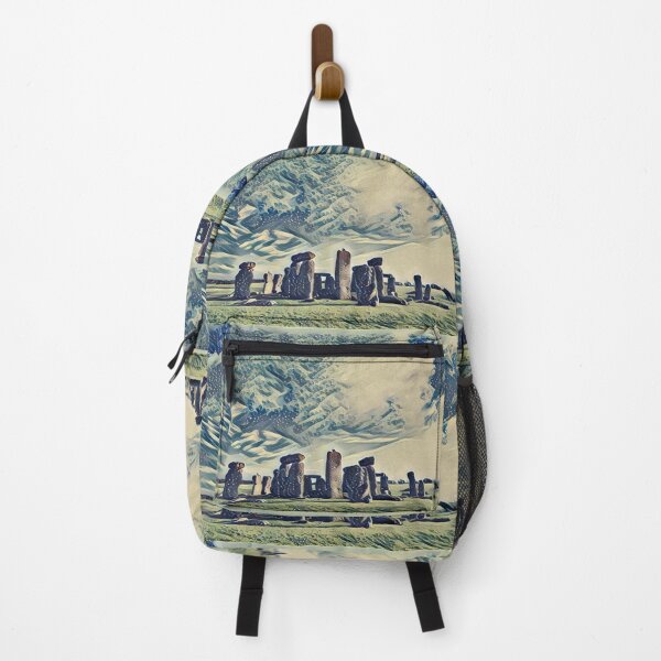 Item preview, Watercolour Painting of Stonehenge with Big Sky Wiltshire England UK designed and sold by KALEIDOSCOPE UK.