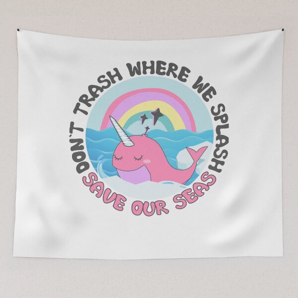 Item preview, Don't trash where we splash save our seas designed and sold by dr-tars.