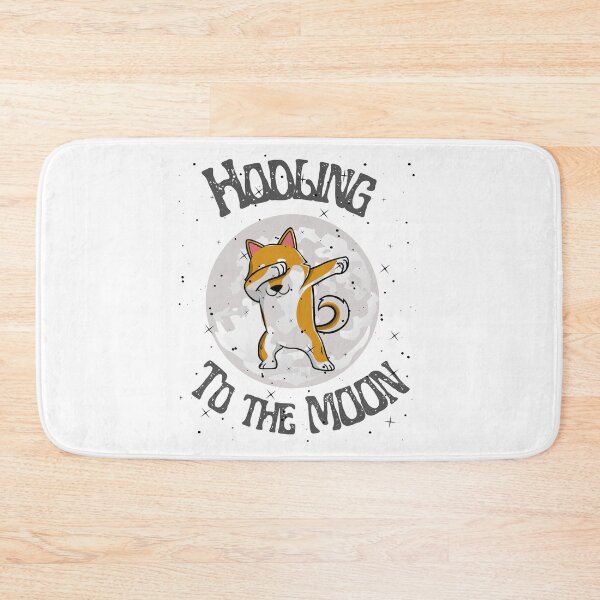Item preview, Dab Dog Shiba Inu Hodling To The Moon Cryptocurrency  designed and sold by MagicArtworks.