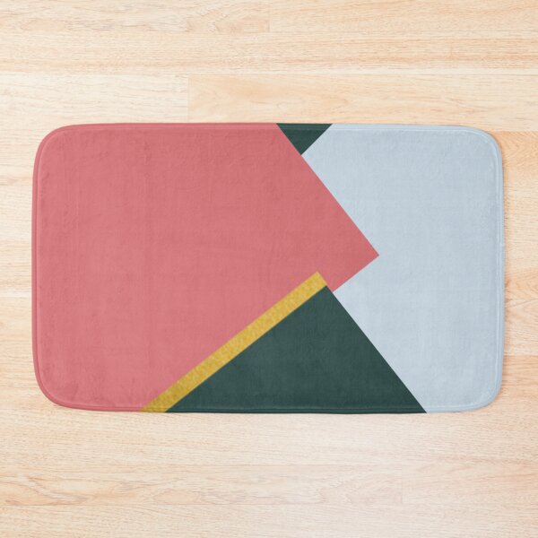 Item preview, Minimalist Candy Pink Dark Grey Beau Blue  designed and sold by BEyourself be.