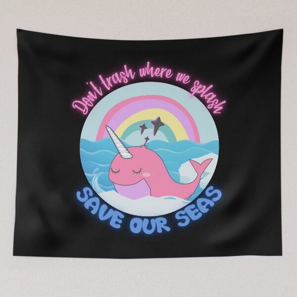 Item preview, Don't trash where we splash save our seas designed and sold by dr-tars.