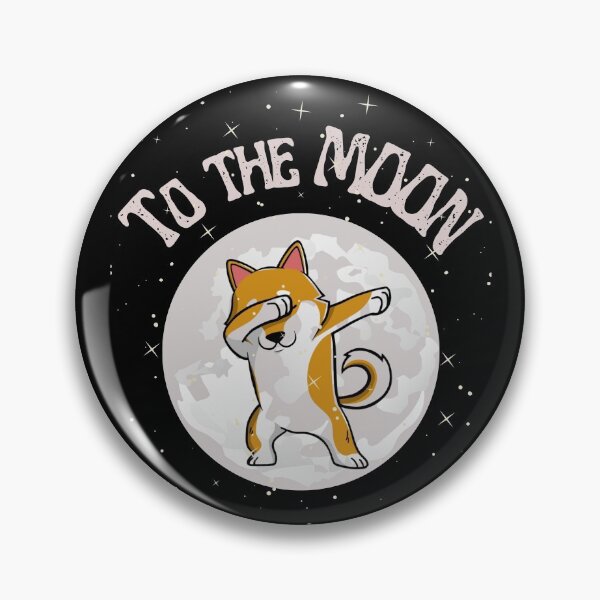 Item preview, Dab Dog To The Moon Cryptocurrency  designed and sold by MagicArtworks.