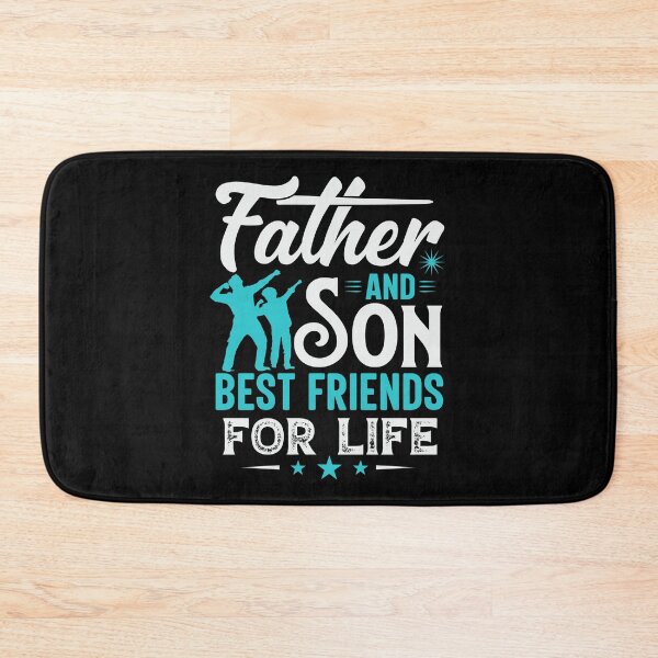 Item preview, FATHER AND SON BEST FRIENDS FOR LIFE designed and sold by Printoweb.