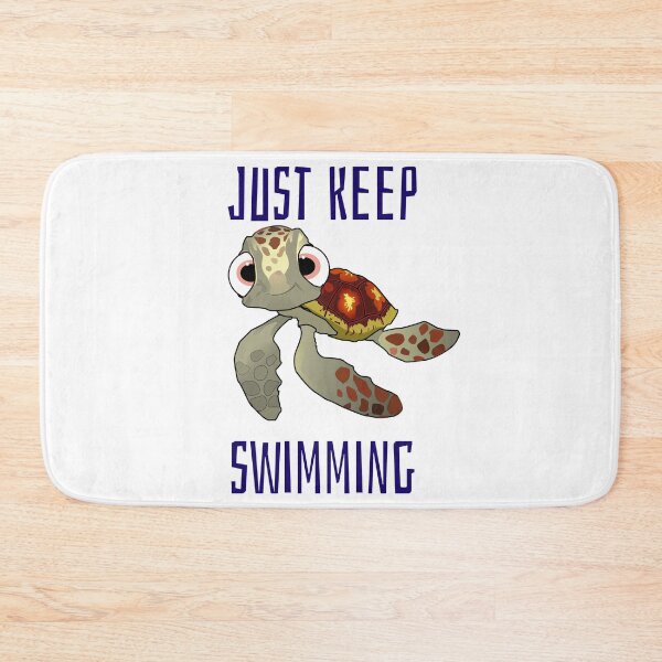 Item preview, Just Keep swimming squirt designed and sold by OldDuck-Design.