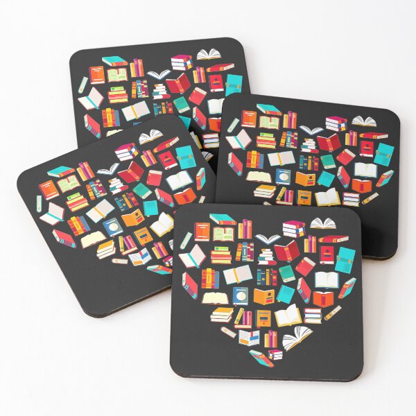 Item preview, Heart Of Books designed and sold by BetterDesigns4U.
