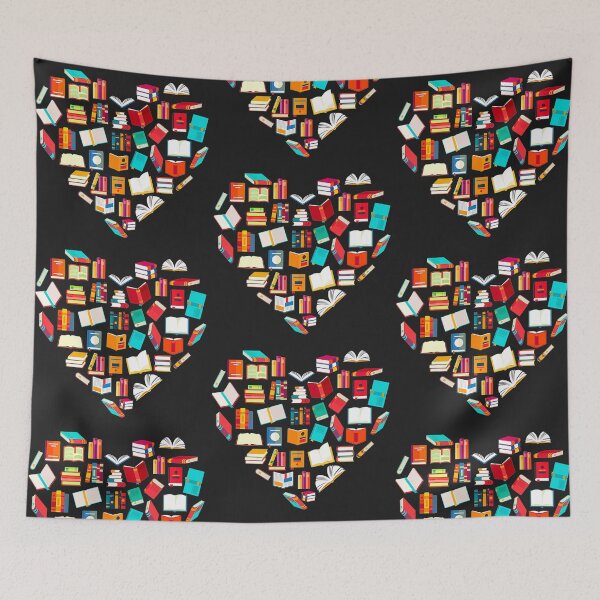 Item preview, Heart Of Books designed and sold by BetterDesigns4U.