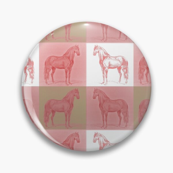 Item preview, Have Appetite for Life, Monsieur de Guille Horse, Philip Christian Haag Maroon White designed and sold by SpiritGifts.