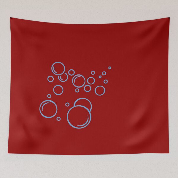 Item preview, blue bubbles designed and sold by dabluelady.