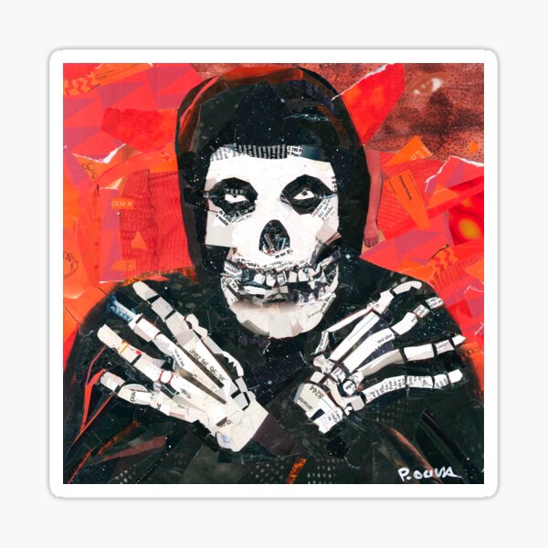 Misfits 1 collage Sticker