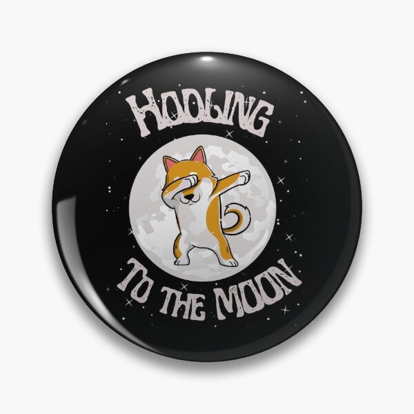 Item preview, Dab Dog Hodling To The Moon Cryptocurrency designed and sold by MagicArtworks.