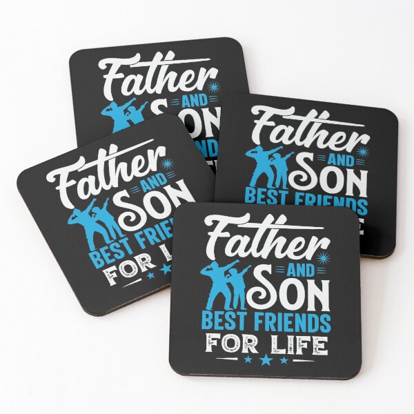 Item preview, FATHER AND SON BEST FRIENDS FOR LIFE designed and sold by Printoweb.