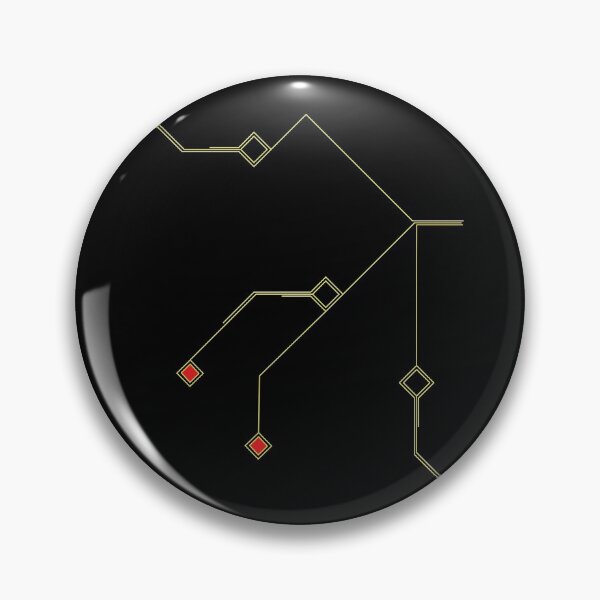 Item preview, Geometric printed circuit board designed and sold by FakeMirror.