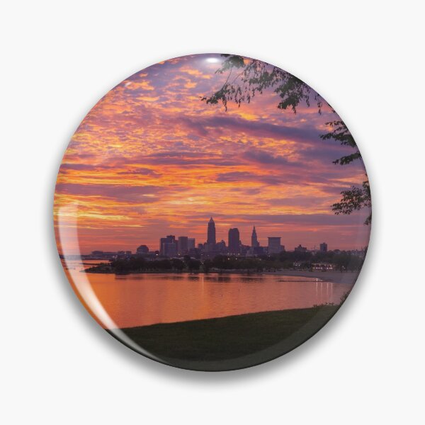 Item preview, Sunrise Over Cleveland, Ohio designed and sold by HoellerPhoto.