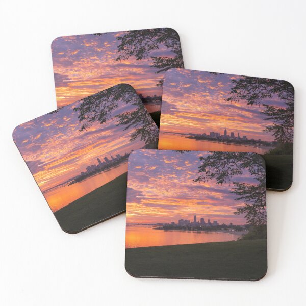Item preview, Sunrise Over Cleveland, Ohio designed and sold by HoellerPhoto.