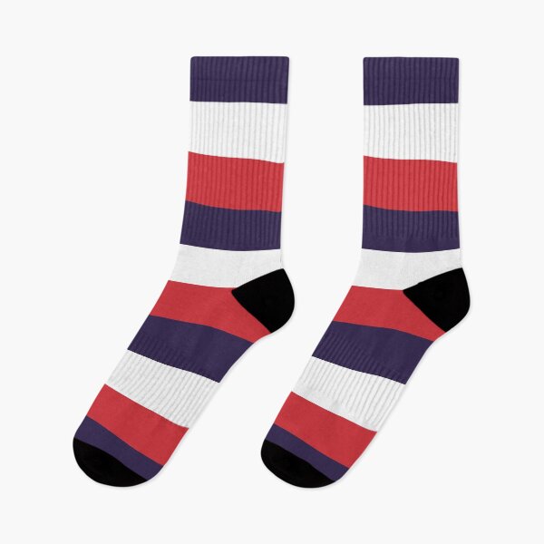 Item preview, 3 Large RED NAVY BLUE and WHITE Horizontal STRIPES designed and sold by RachelMacht.