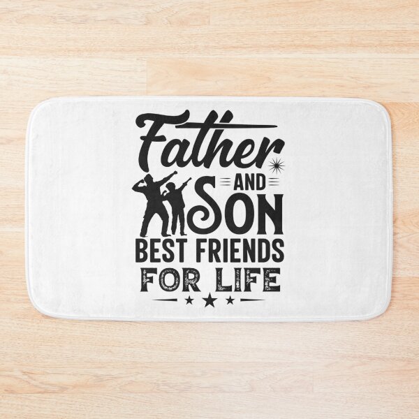 Item preview, FATHER AND SON BEST FRIENDS FOR LIFE designed and sold by Printoweb.