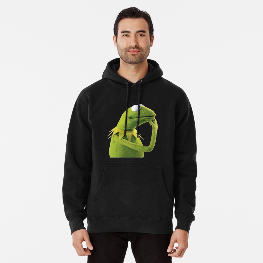 Kermit the frog Pullover Hoodie for Sale by UNDER RATED Redbubble