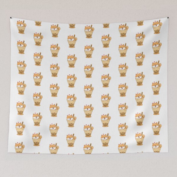 Item preview, Shiba Inu Bubble Tea designed and sold by MagicArtworks.