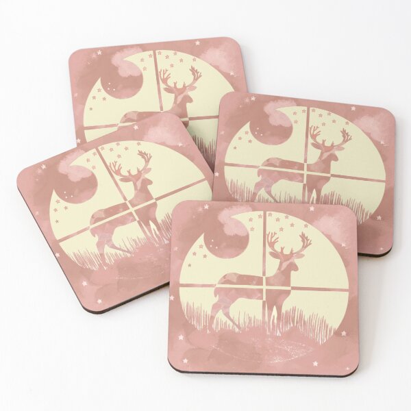 Item preview, Deer Hunter Target in Pink & Cream Camo designed and sold by Kristi Duggins.