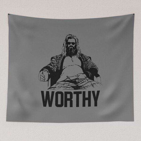 Item preview, Still Worthy Fat Thor T-Shirt designed and sold by Pheonix812.