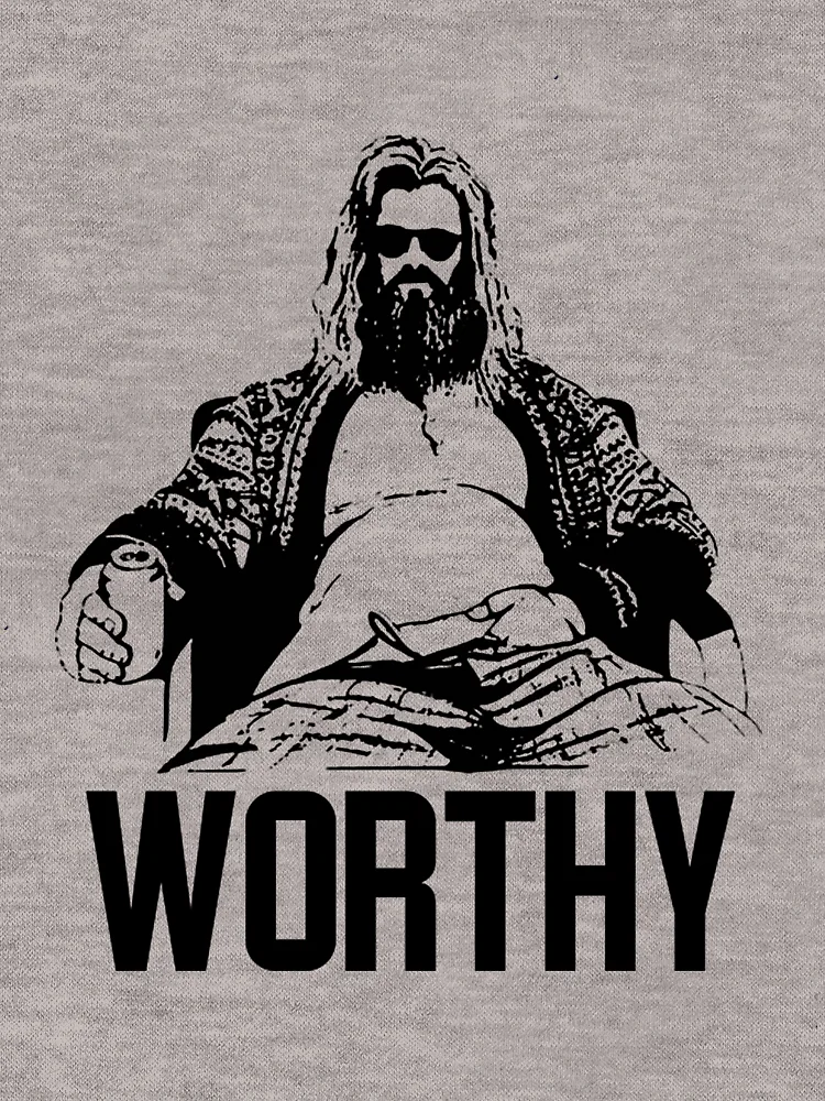 Still Worthy Fat Thor T Shirt Essential T Shirt for Sale by Pheonix812 Redbubble