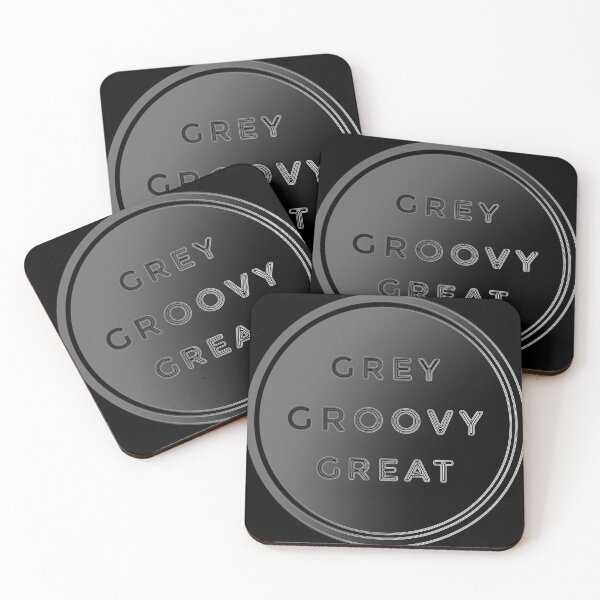 Item preview, Black Grey Groovy and Great Punny Father's Day Tees, Mugs, Socks, Gifts  designed and sold by Jenny Meehan Art Prints and Patterns  .