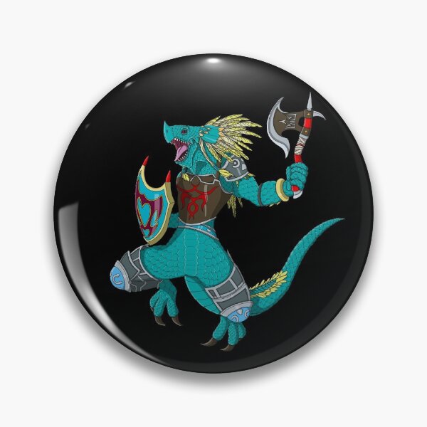 Item preview, Lizard Man (Soul Calibur)  designed and sold by Hooked on Brooke.