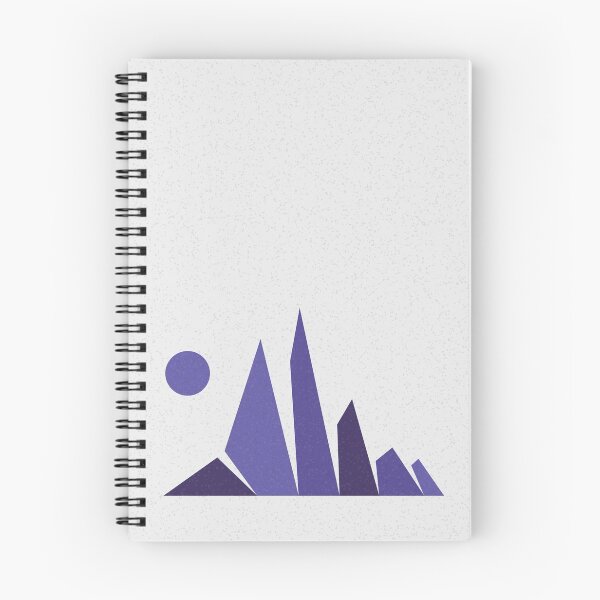 Item preview, Geometric Mountains silhouette landscape art poster illustration designed and sold by IuriiVlasenko.