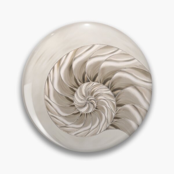 Item preview, Nautilus Shell Drawing designed and sold by k9printart.