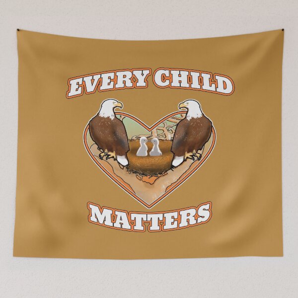 Item preview, every child matters Orange day Heart designed and sold by saf-saf.