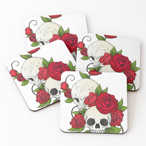 Item preview, Death and life, skulls and roses. designed and sold by Senior-Kuzmin.