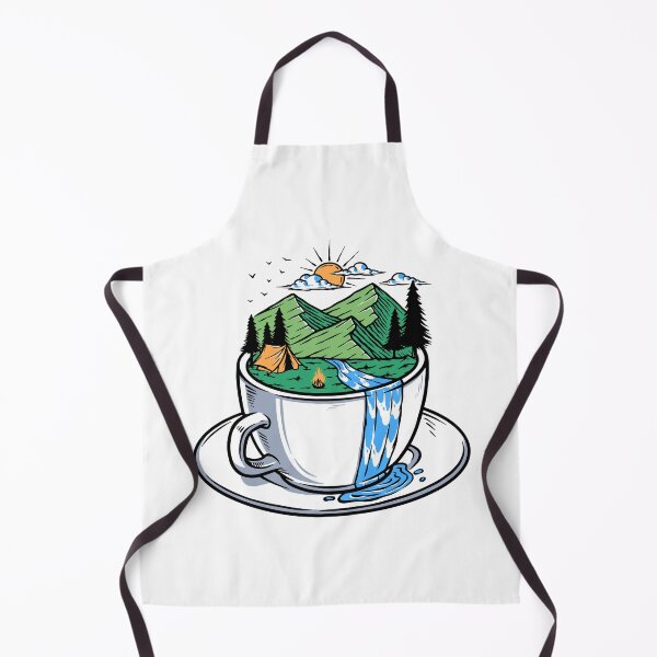Item preview, Mountain View en una taza de café designed and sold by TotalityDesigns.