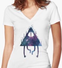 Still Watching Women's Fitted V-Neck T-Shirt