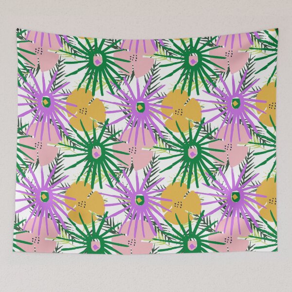 Item preview, ABSTRACT TROPICAL BLOOMS designed and sold by SarikaPal.