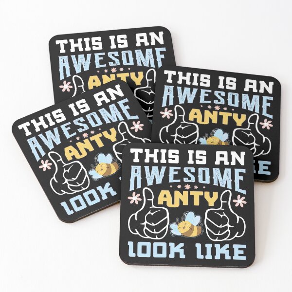 Item preview, This is an Awesome Aunty Look Like, Best Auntie Ever Typography designed and sold by graphic-genie.