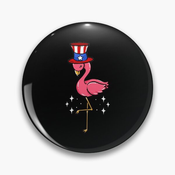 Item preview, Flamingo American Flag designed and sold by CreativeGiftShp.