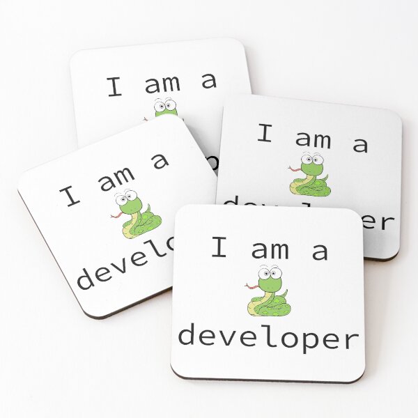 Item preview, Python Developer - Pun Intended designed and sold by Amerant.