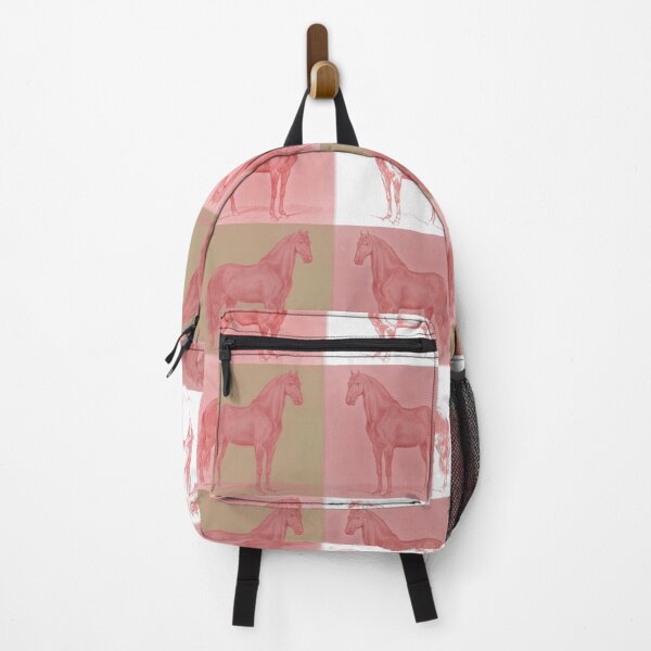 Item preview, Have Appetite for Life, Monsieur de Guille Horse, Philip Christian Haag Maroon White designed and sold by SpiritGifts.