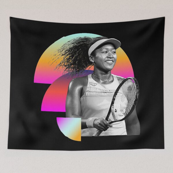 Item preview, illustration of naomi osaka retro designed and sold by reysatterfield.