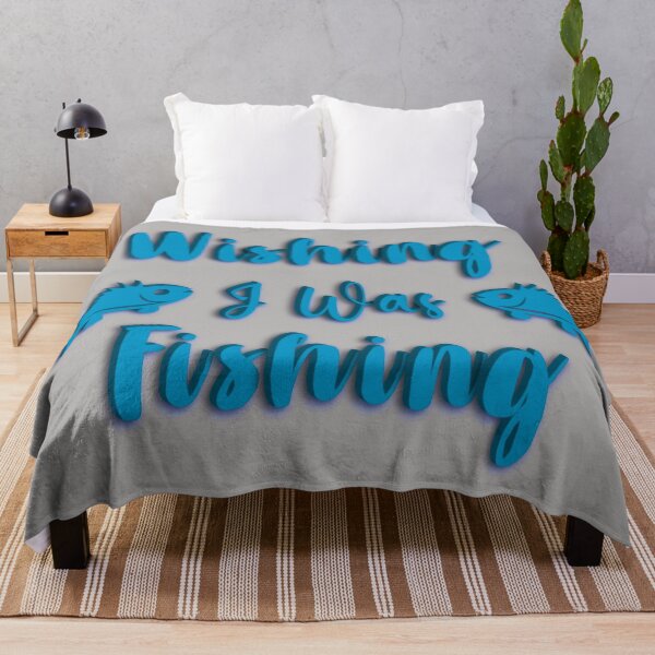 Item preview, Wishing I was fishing designed and sold by CutieBlue.
